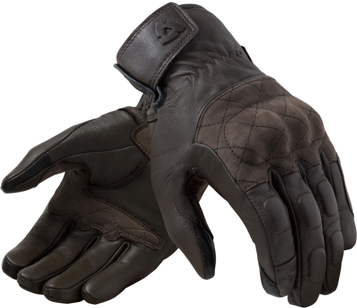 Revit Tracker Motorfiets handschoenen, bruin, 2XL