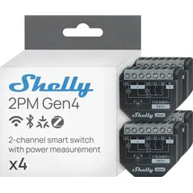 Shelly 2PM Gen4 4-pack