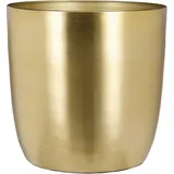 Mica decorations Blumentopf Eisen Ø 24,5 x 23,7 cm gold