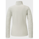 Fleecejacke SCHÖFFEL "Ski Fleece Jk Style Pine WMS", Damen, Gr. 42, beige (9040, natur), Oberstoff: 100% Polyester, regular fit, hoch geschlossener Ausschnitt, Jacken Fleecejacke