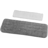 Sichler Haushaltsgeräte 2er-Set Ersatzwischtücher für 2in1-Fenster- & Bodenwischer WM-05
