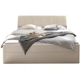 Pol-Power Futonbett 180 x 200 cm Hellbraun