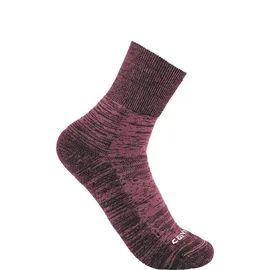 CARHARTT Twin Knit Midweight Socken 2 Paar Pink 40/42