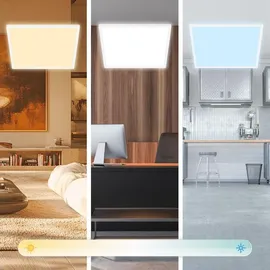 Briloner LED Deckenleuchte Smart RGB Bluetooth WiFi Fernbedienung Alexa weiß - Weiß