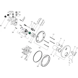 Hansgrohe Talis S Einhandwannenmischer (72406000)