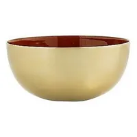 Bloomingville Schale Gold Orange 15 cm | Gr.: onesize