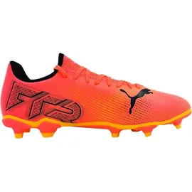 Puma Future 7 Play FG/AG sunset glow/puma black/sun stream 44,5