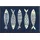 Wash+Dry Fish Tango 40 x 60 cm Blau