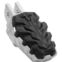 SW-Motech Fußrastenkit EVO verstellbar Silber/Schwarz