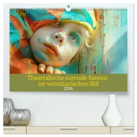 Calvendo Theatralische surreale Szenen im venezianischen Stil (hochwertiger Premium...