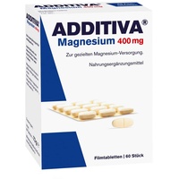 Rugard Cosmetics Additiva Magnesium 400 mg Filmtabletten, 60 St