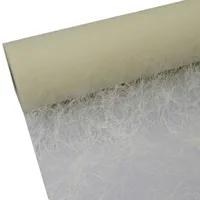 Deko AS GmbH Sizoflor Tischband Creme 60 cm Rolle