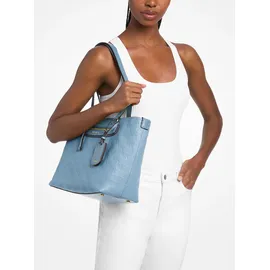 Michael Kors Jet Set Travel Shopper Leder Blue