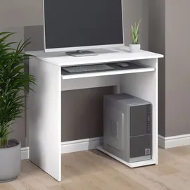 Vicco Schreibtisch Nick, weiß Computertisch Laptoptisch