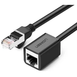 UGREEN Verlängerungskabel Ethernet Kabel, LAN Kabel, Gigabit Netzwerkkabel und RJ45 RJ-45, Schwarz