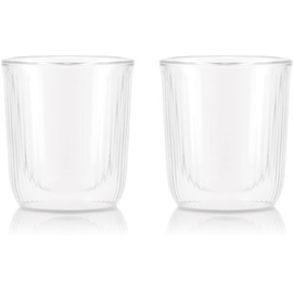Bodum Douro 12124-10 Set mit 2 Sake-Gläsern, doppelwandig, 0,145 l