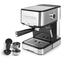 Lacor 69256 - Espresso -Kaffeemaschine mit 2 Kaffeeausgängen und