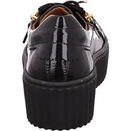 Gabor Damen Low-Top Sneaker Schwarz/Gold 44