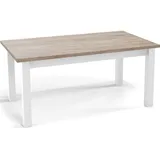 WFL GROUP Moderner Ausziehtisch 120 x 75 x 67 cm braun