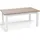 WFL GROUP Moderner Ausziehtisch 120 x 75 x 67 cm braun