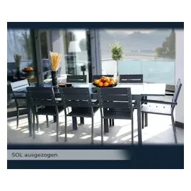 Home Deluxe Sitzgruppe SOL MADERA 2 Stühle