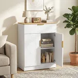Homcom Sideboard 32 x 82 x 60 cm Weiß