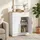 Homcom Sideboard 32 x 82 x 60 cm Weiß