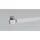 INDEKO Gardinenstange INDEKO "Bern", weiß (weiß, chromfarben), L:130cm, Aluminium, Gardinenstangen, Innenlauf Komplett-Set inkl. Gleitern und Montagematerial