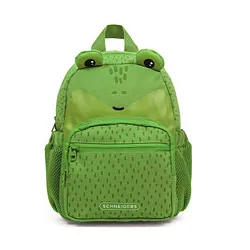 SCHNEIDERS Kindergartenrucksack Frosch Kunstfaser grün