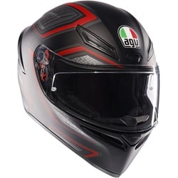 AGV K1-S Sling Helm, schwarz-rot, Größe L für Männer