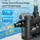 Wiltec Poolpumpe schwarz 13000 l/h 550 W