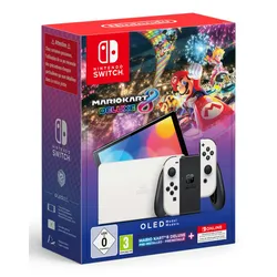 Nintendo 10014484, Nintendo Switch, NVIDIA Custom Tegra, Schwarz, Weiß, Analog /