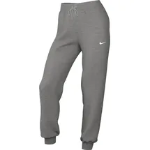 Nike Sportswear Phoenix Mid-Rise Fleece Jogginghose Damen 063 dk grey heather/sail XXL