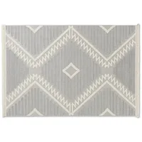 Schöner Wohnen Teppich Summer, grau, Kunststoff, Textil, rechteckig, 80x150