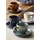 Bitz Espressotasse mit Untertasse Dunkelblau/Schwarz