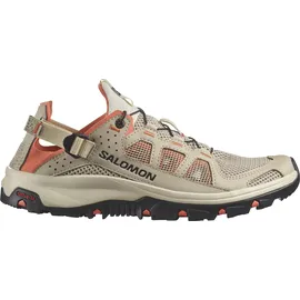 Salomon Techamphibian 5 Damen white pepper/bleached sand/living coral 40