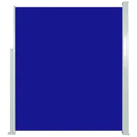 VidaXL Ausziehbare Seitenmarkise 160x500 cm Blau