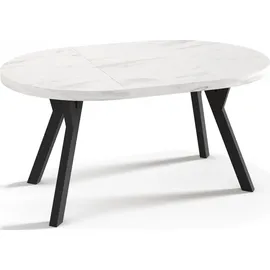 WFL GROUP Designer Ø 100 cm weiß