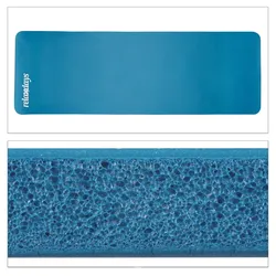 relaxdays Yogamatte blau 60,0 x 180,0 x 1,0