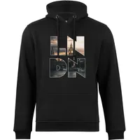 Cotton Prime® Hoodie Skyline London - Weltenbummler Kollektion