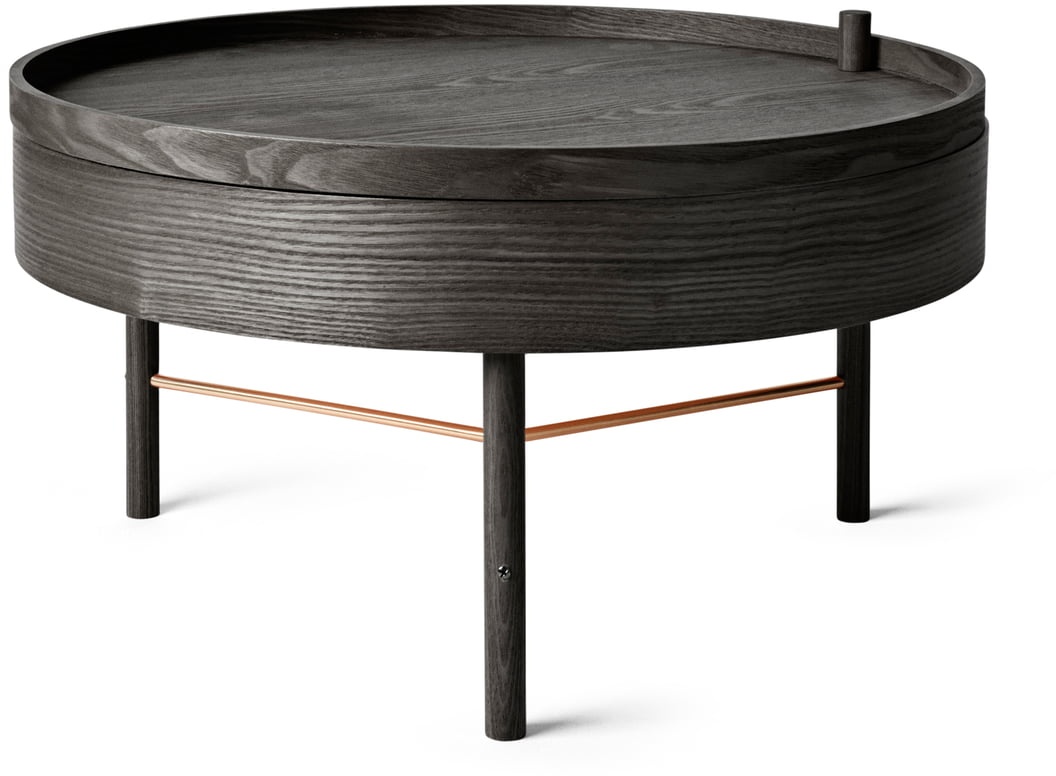 Audo - Turning Table, Esche schwarz