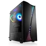 Gaming PC mit Windows 11 Pro | AMD Ryzen 7 5700 8X 3.7 GHz | RTX 5060 Ti | 1000 GB M.2 NVMe | 32 GB DDR4 RAM | Computer für Zocker, Gamer Desktop Rechner zum Spielen | A16004