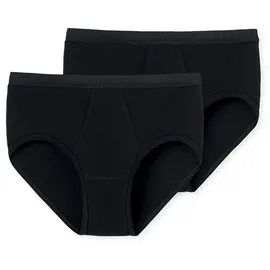SCHIESSER Slip 2er-Pack Original Classics in Schwarz | Gr.: 8