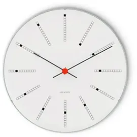 Arne Jacobsen Bankers Wanduhr 16 cm 16 weiß