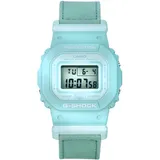 Casio G-Shock Digital Armband aus Organischem Blauem Stoff GMDS5600CT3 Damenuhr