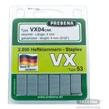 Prebena Heftklammern VX12CST-B 12mm 1000 Stück