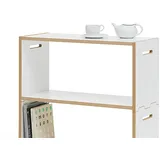 Tojo Hochstapler Regal 76 x 32 x 38,5 cm weiß