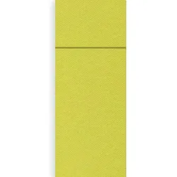 Serviettentaschen Airlaid UNI 8 x 20 cm Kiwi