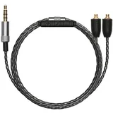 kwmobile Kopfhörerkabel für Shure SE215 / SE315 / SE425 / SE535 / SE846 / UE900 - Ersatz Kabel 120 cm Mikrofon Lautstärkeregler - 3.5mm Klinke