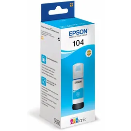 Epson 104 Tintenflasche cyan